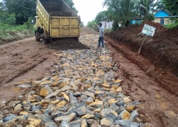 perbaikan jalan bernah