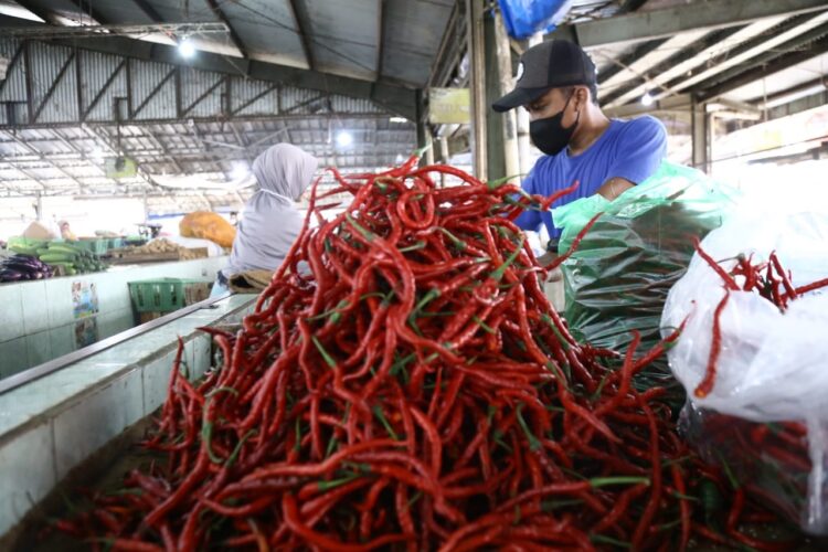 Usai Lebaran Harga Cabai Merah Anjlok