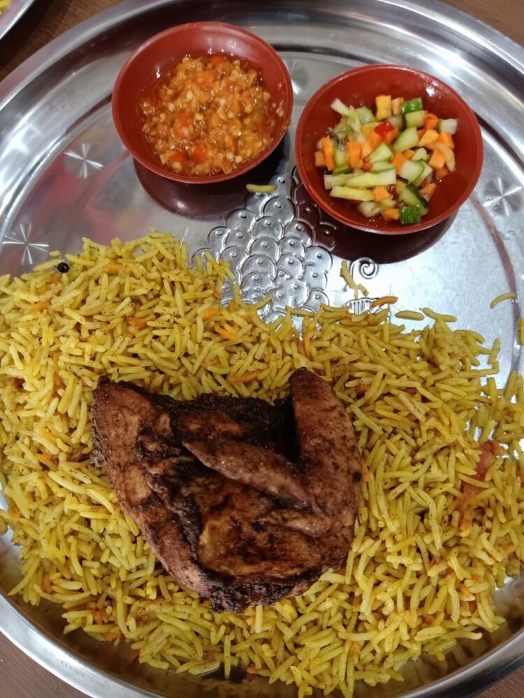 Nasi kebuli yang menggoda  untuk segera disantap. (DOK)