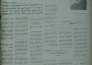 Lampung Post edisi Senin, 25 Agustus 1975
