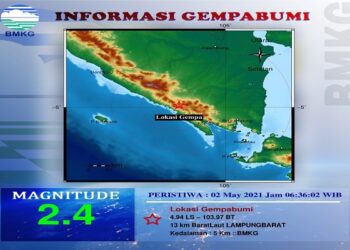 gempa tektonik