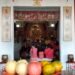 Ilustrasi umat Buddha beribadah di vihara pada momen Hari Raya Waisak 2021. (Medcom.id/Roni K)