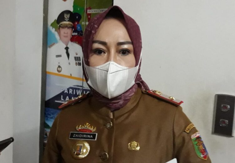 Kepala Dinas Pemberdayaan Masyarakat Desa dan Transmigrasi Provinsi Lampung, Zaidirina.