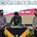 Kapolri Jenderal Polisi Listiyo Sigit Prabowo dan Panglima TNI Marsekal TNI Hadi Tjahjanto.