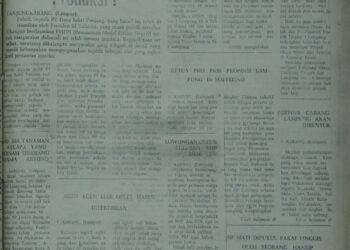 Lampung Post edisi Senin, 1 September 1975