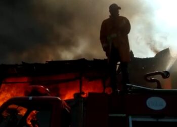 Korban Kebakaran Merugi Rp15 Juta