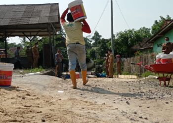 hasil pembangunan dari