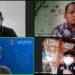 Webinar Lampung Post bekerjasama dengan BNPB bertajuk Memperkuat Solidaritas Melawan Covid-19, Rabu (21/7).