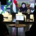 PEMBUKAAN GREEN SUMMIT 2021: Menteri Lingkungan Hiduo dan Kehutanan (LHK) Siti Nurbaya memberikan sambutan pada pembukaan acara Green Summit 2021 secara Virtual di Greend Studio Mentro TV, Komplek Mwdia Group, Jakarta, Senin (26/7). Media Group News menyelenggarakan Indonesia Green Summit 2021 yang akan berlangsunh dari tanggal 26-27 Juli 2021, guna membedah beragam masalah perubahan iklim. Salah satu isu yang dibahas adalah energi bersih untuk masa depan dan mengelola sampah menjadi berkah. Acara Indonesia Green Summit 2021 akan digelar dalam 6 sesi. MI/ Moh Irfan