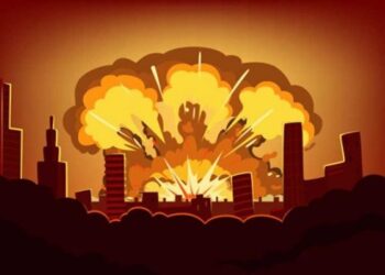 tabung oksigen meledak