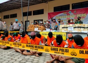 63 Tersangka Dibekuk dalam Operasi Antik Krakatau