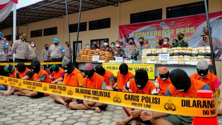 63 Tersangka Dibekuk dalam Operasi Antik Krakatau