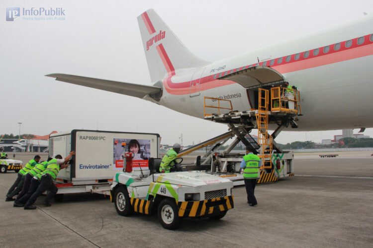 Indonesia kedatangan vaksin tahap ke-45 berupa 9,2 juta vaksin Sinovac, Senin (30/8/2021). ISTIMEWA