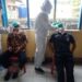 Pemerintah Desa Karangsari, Kecamatan Jatiagung, Lampung Selatan melakukan rapid test antigen terhadap 50 orang, Jumat (20/8).