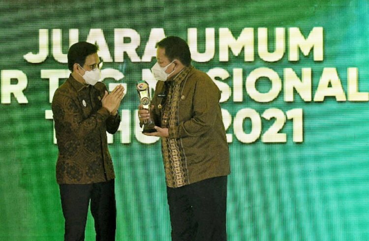 Lampung Sabet Juara Umum Lomba Inovasi Kemendes