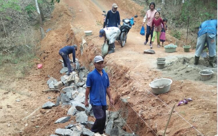 Warga Dukung Pembangunan Tiyuh Indraloka Jaya