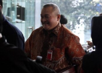 Mantan Gubernur Sumatera Selatan Alex Noerdin -MI/Rommy Pujianto.