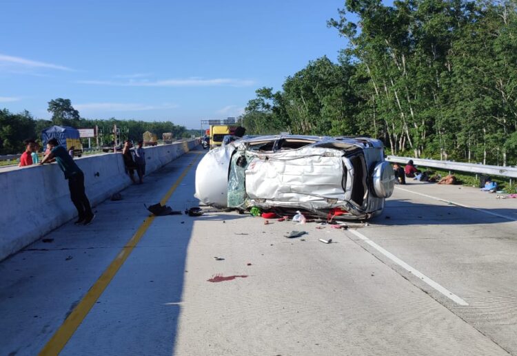Empat Orang Tewas Kecelakaan di Jalan Tol