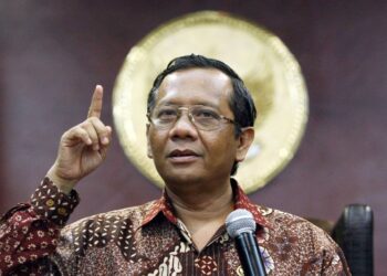 Menteri Koordinator bidang Politik Hukum dan Keamanan Mahfud MD.
MI/Susanto