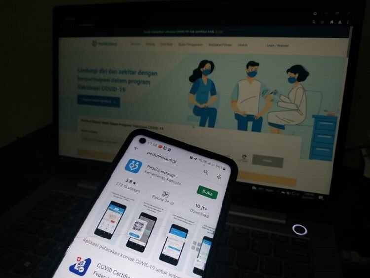 Desa Sidodadi Wajibkan Penggunaan PeduliLindungi