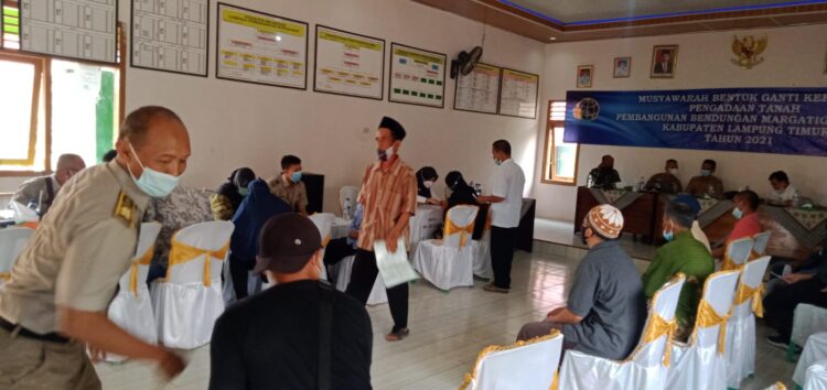 Warga Laporkan Ganti Rugi Tidak Adil