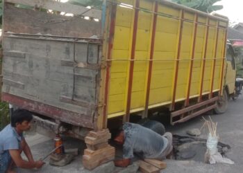 gorong-gorong jalan poros