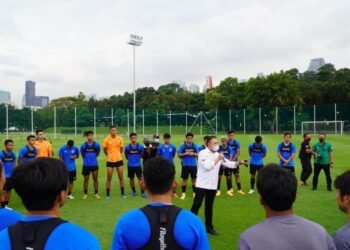 Ketua Umum PSSI Mochamad Iriawan memberikan arahan kepada skuat Timnas Indonesia.
(Dok. PSSI)