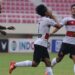 Selebrasi gol para pemain Madura United.
(TWITTER RESMI MADURA UNITED)