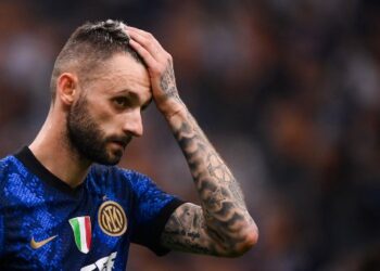 Marcelo Brozovic.(AFP/MARCO BERTORELLO)