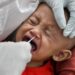 ilustrasi anak dites swab/AFP/Mohd Rasan