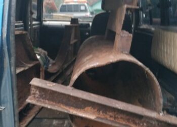 Dua Pemuda Pencuri Besi Ditangkap