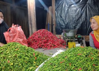 Harga Cabai dan Bawang Masih Tinggi di Awal Ramadan