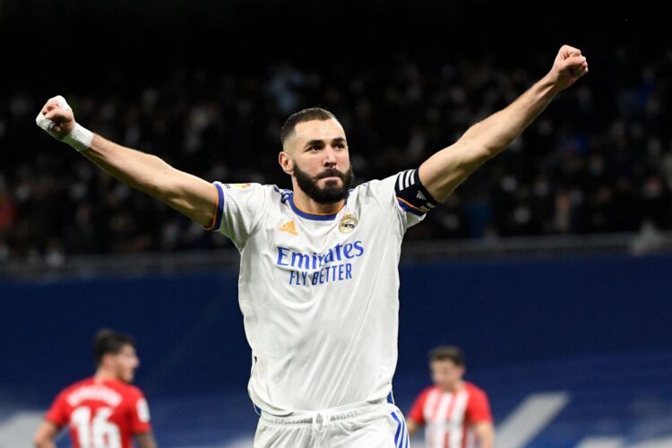 Penyerang Real Madrid, Karim Benzema
AFP/PIERRE-PHILIPPE MARCOU