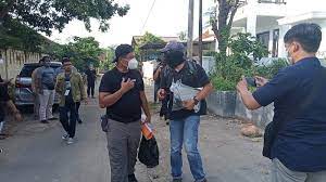 Penangkapan terduga teroris di Lampung, beberapa waktu lalu. (LAMPOST.CO)