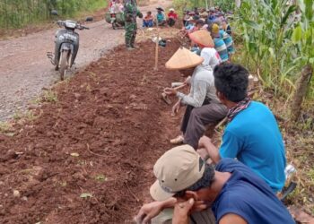 Pemdes Sidorejo Bangun JUT Gunakan DD