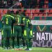 LOLOS PEREMPAT FINAL
Para pemain Senegal melakukan selebrasi usai memastikan diri lolos ke perempat final Piala Afrika dengan mengalahkan Cape Verde.  AFP/Pius Utomi