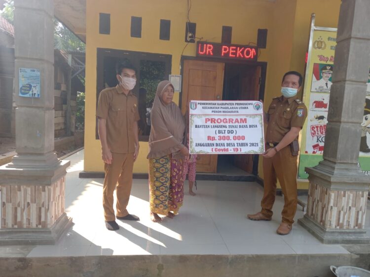 Pemdes Kedaton I Salurkan BLT DD Tahap 3