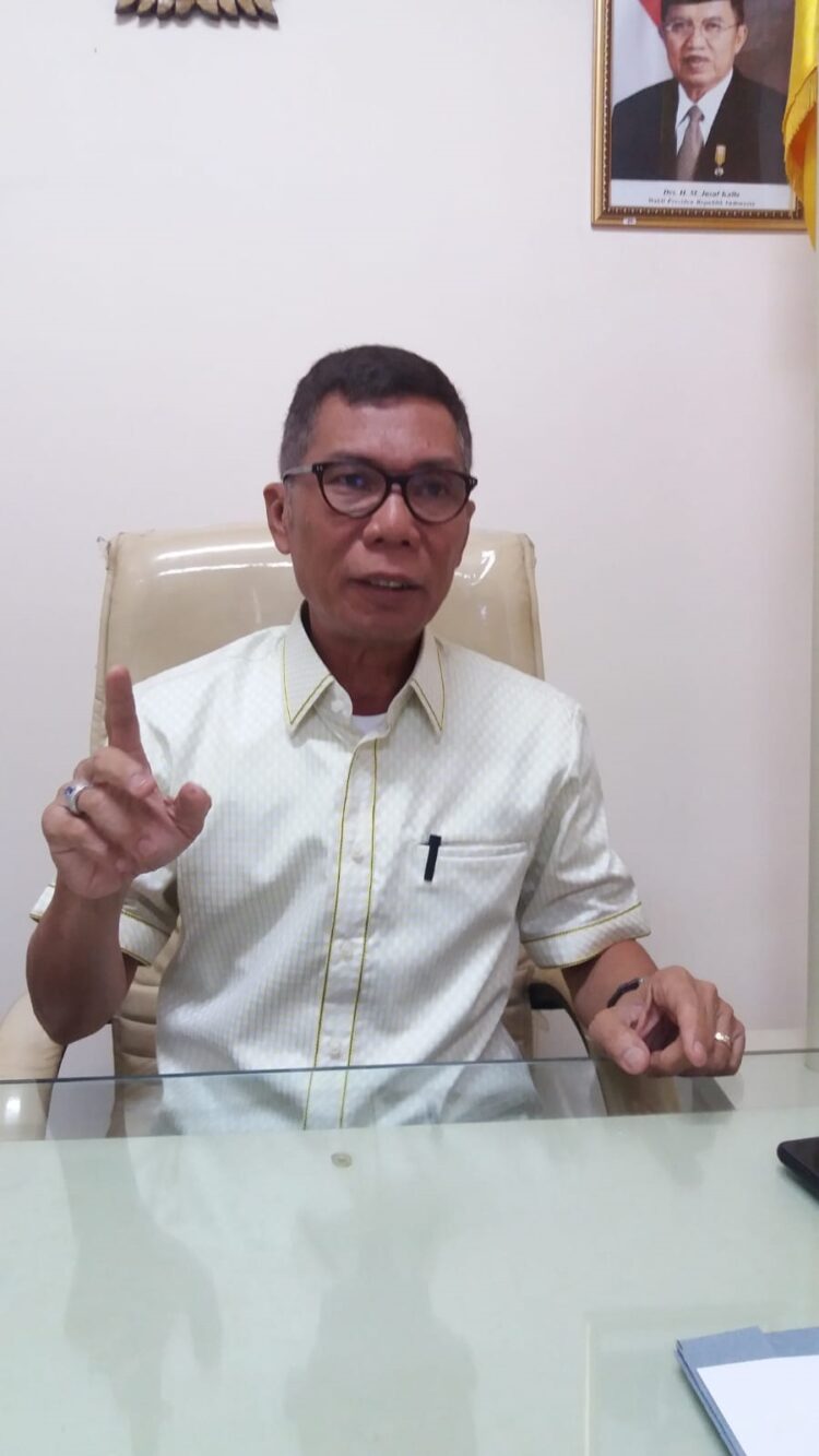 Sekretaris DPD Partai Golkar Lampung Ismet Roni.