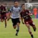 LIGA 1. Pesepak bola Borneo FC Muhammad Sihran (kanan) melewati pesepak bola Persikabo Lucky Octavianto (kiri) pada pertandingan Liga 1 di Stadion I Gusti Ngurah Rai, Denpasar, Bali, Senin (7/2).
ANTARA/NYOMAN HENDRA WIBOWO