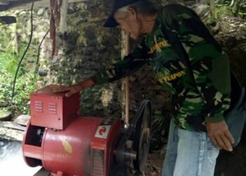 PLTMH Terangi Dusun Batu Saeng