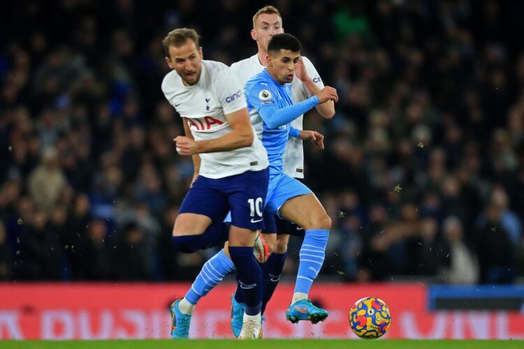 Tottenham Hotspur memutus tiga rentetan kekalahan di Liga Primer dengan mengalahkan Manchester City pada Minggu (20/2) dini hari.AFP/ Lindsey Parnaby