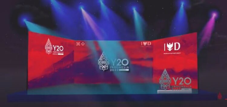 Indonesia mempromosikan Bhineka Tunggal Ika dan gotong royong dalam Y20 2022.Youtube Indonesian Youth Diplomacy