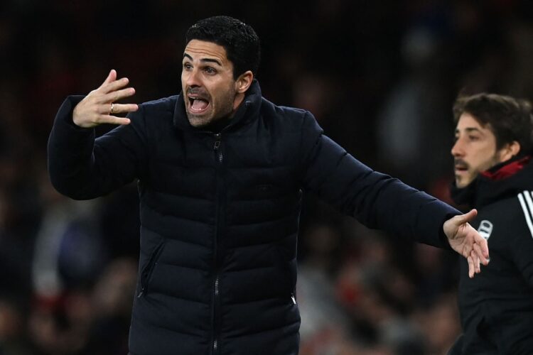 Manajer Arsenal, Mikel Arteta
AFP/GLYN KIRK
