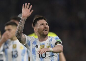 Lionel Messi.
(AFP/JUAN MABROMATA)