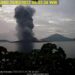 Tangkapan layar kamera pengawas Gunung Anak Krakatau.Dok. Magma Indonesia