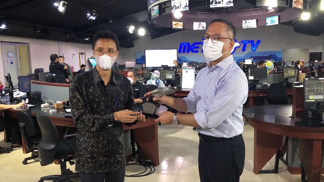 Kementerian Luar Negeri (Kemenlu) memberikan penghargaan Adam Malik Awards 2022 kepada Metro TV (grup Lampung Post) sebagai Media Televisi Terbaik