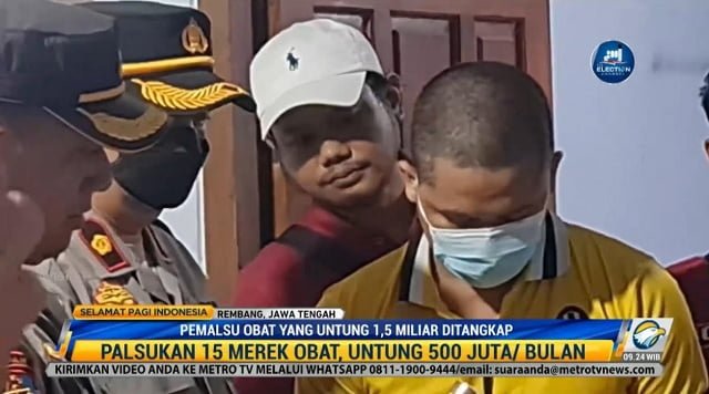 Pengetahuan membuat belasan macam obat diketahui mereka dari YouTube. DOK Metro TV