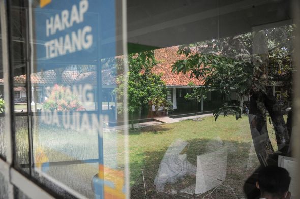 Ilustrasi pelaksanaan ANBK. ANTARA/RAISAN AL FARISI