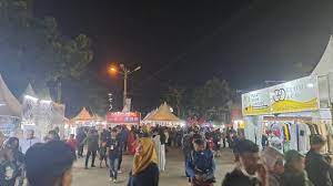 Pengunjung Lampung Fair. (DOK. LAMPOST)
