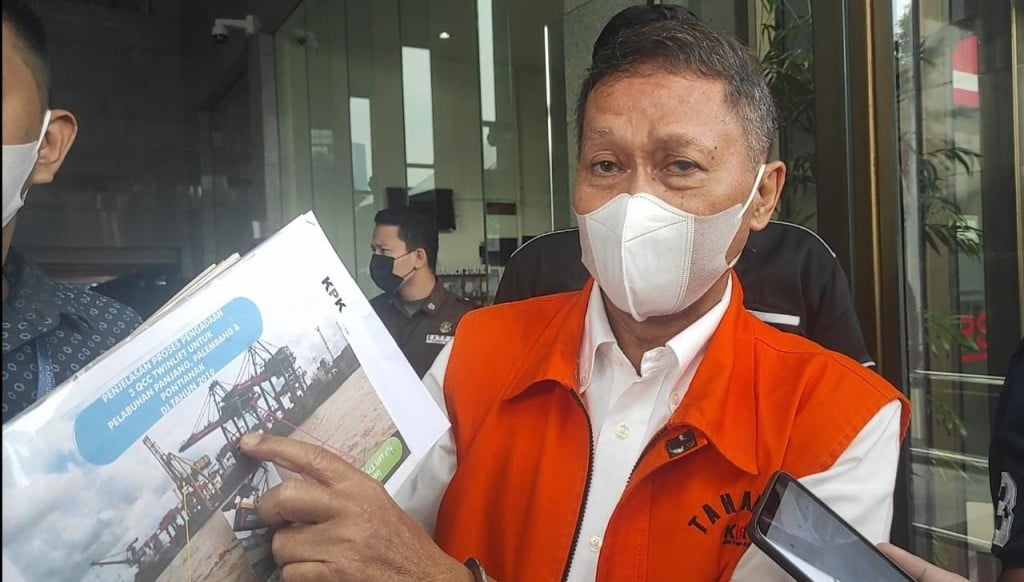 Mantan Direktur Utama PT Pelabuhan Indonesia (Pelindo) II, Richard Joost (RJ) Lino.
Medcom.id/Candra